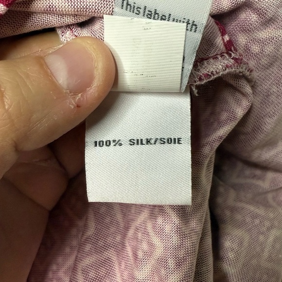 DIANE VON FURSTENBERG Bella 100% Silk Geometric Pattern Faux Wrap Mini Dress - Picture 9 of 9